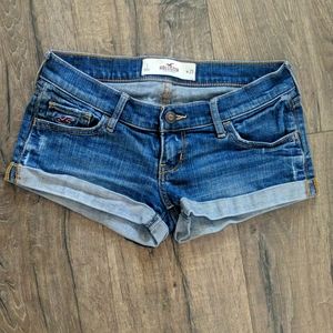 Hollister jean shorts